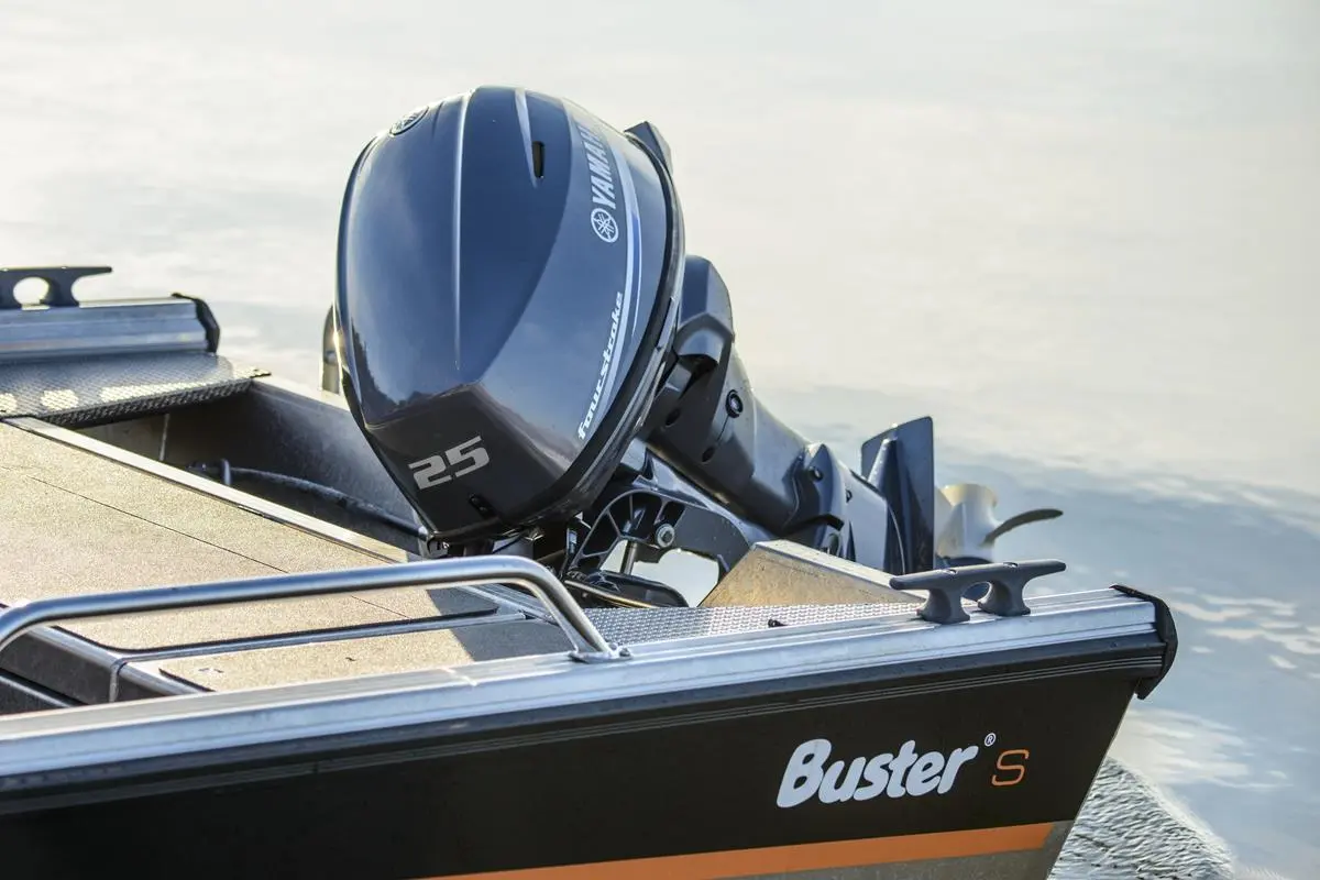The Yamaha F25 outboard engine
