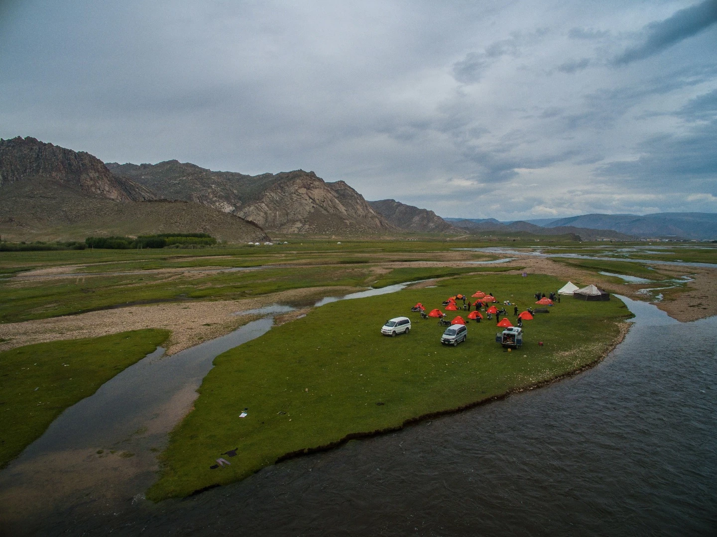 The first of many ridiculously spectacular campsites, outside Uliastai