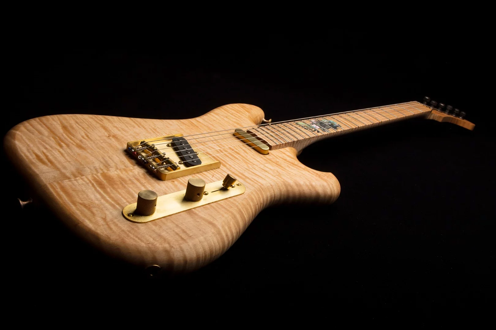 The Ocean's body shape is based on Jerry Garcia's Wolf guitar, which recently sold at auction for $1.9 million