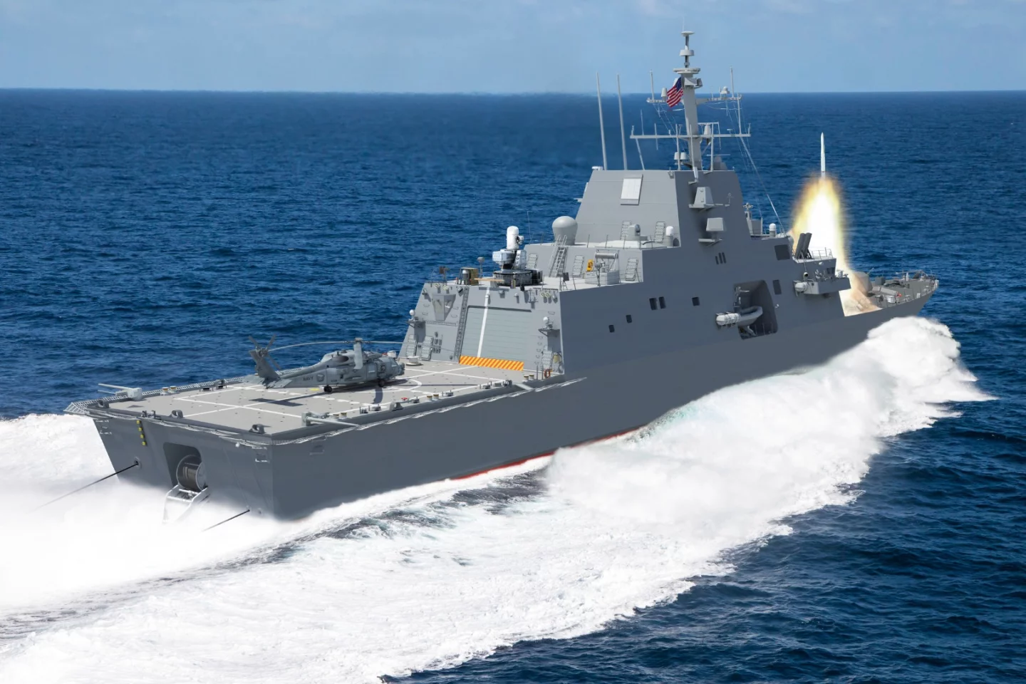 The Lockheed Martin concept of the US Navy FFG(X)
