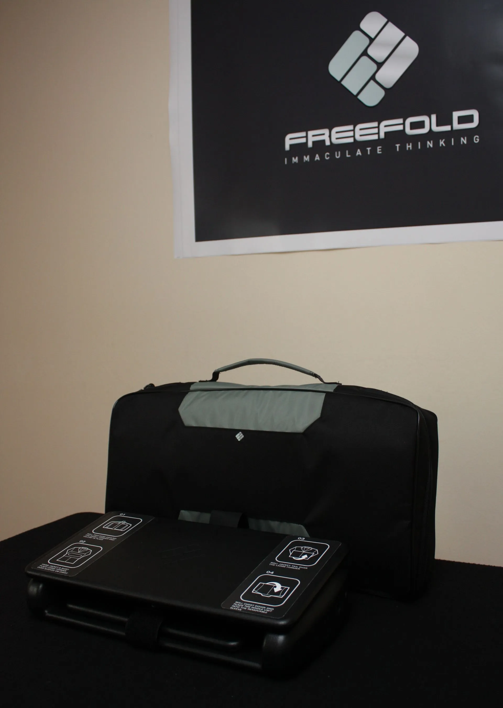 Freefold comes supplied with a nylon sleeve