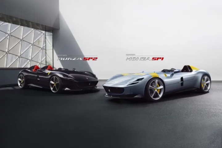 Ferrari's retro-modern Monza SP1 and SP2