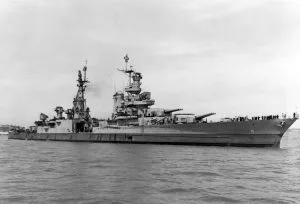 The USS Indianapolis sank in the closing days of the Second World War