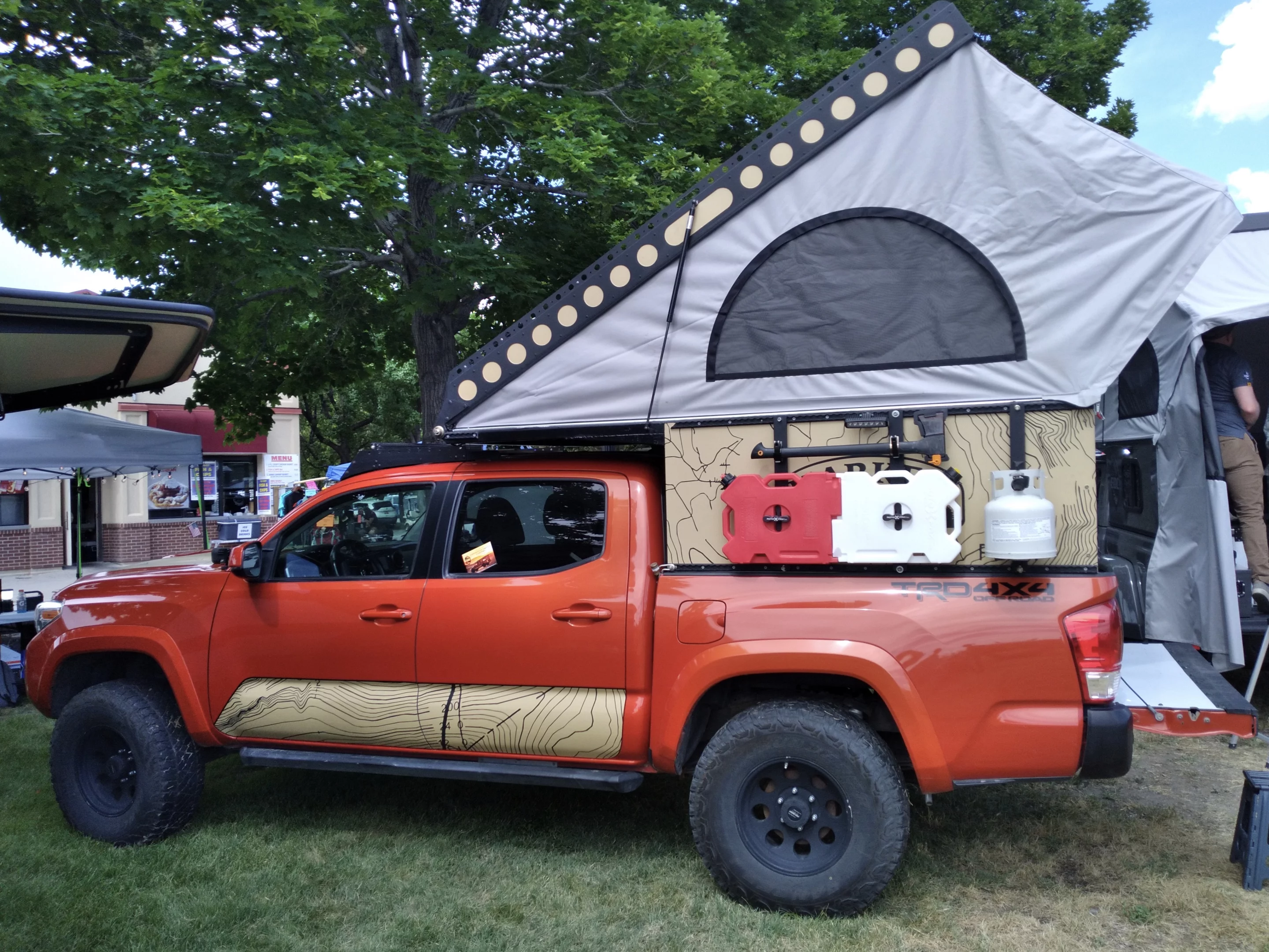 Harker EDC Tacoma on show at Outside Adventure Expo 2021