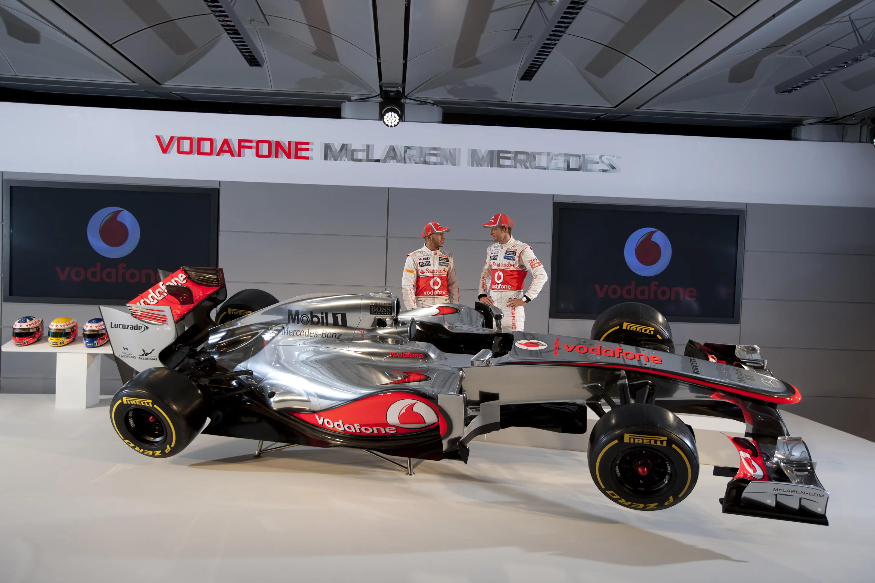 Vodafone McLaren Mercedes 2012 season F1 launch