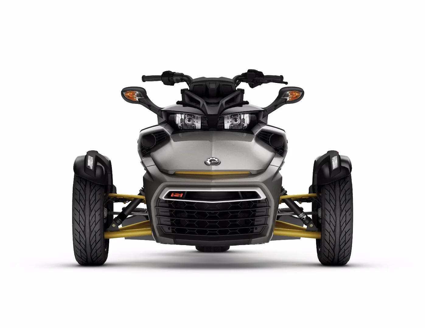 The F3-S has a more aggressive front end than earlier Spyder models