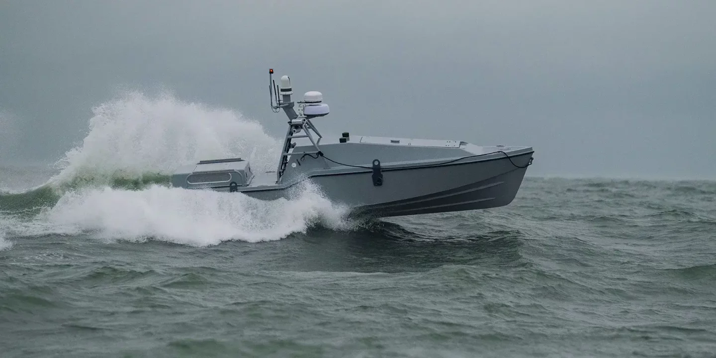 A Corsair drone vessel