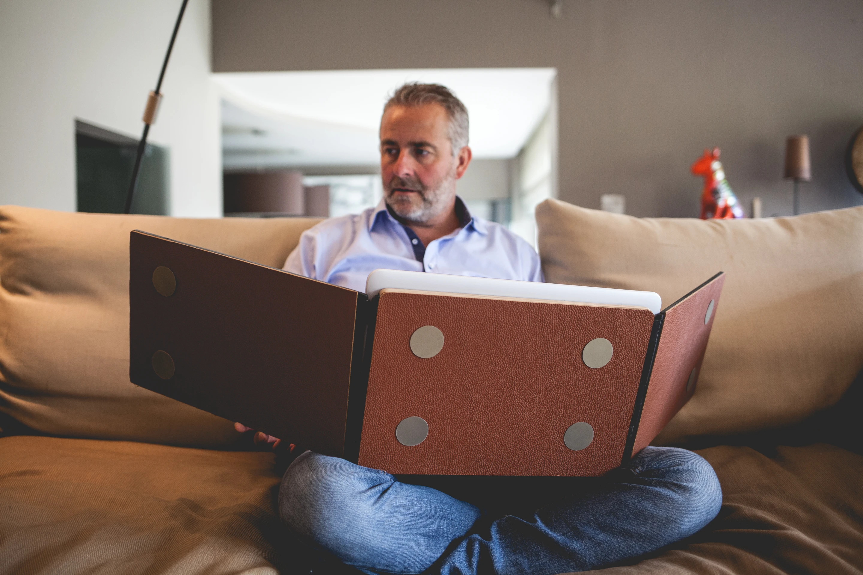 The Sliden'Joy lets you display three times the information on a single laptop