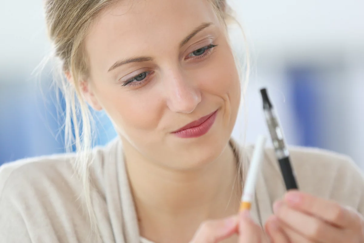 A new study indicates e-cigarettes may not be the "healthy" option many believe them to be (Photo: Shutterstock)