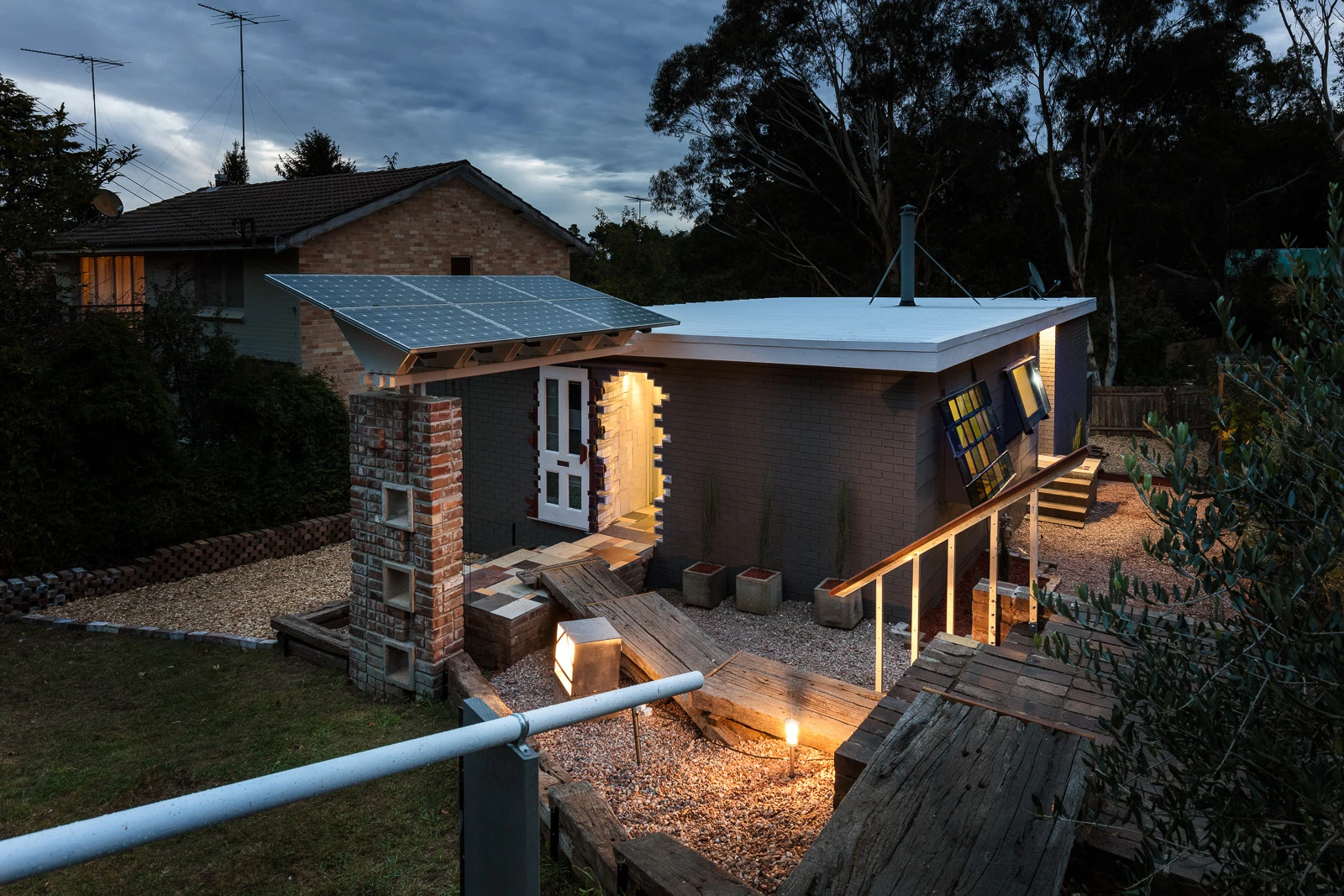 The Up-Cycle House has a total floorspace of roughly 104 sq m (1,119 sq ft)