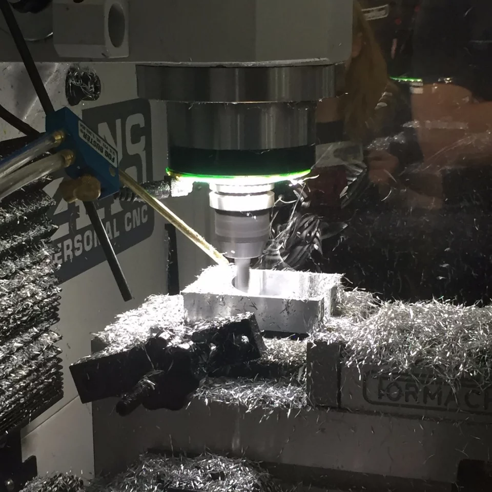 The Tormach PCNC 440 can anything that more industrial mills can cut, just a bit slower and with a smaller work envelope