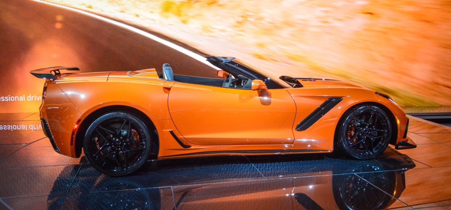The new ZR1 convertible is the first ZR1 drop-top since the original from 1970