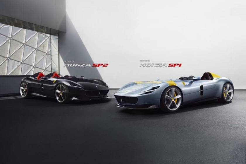 Ferrari's retro-modern Monza SP1 and SP2