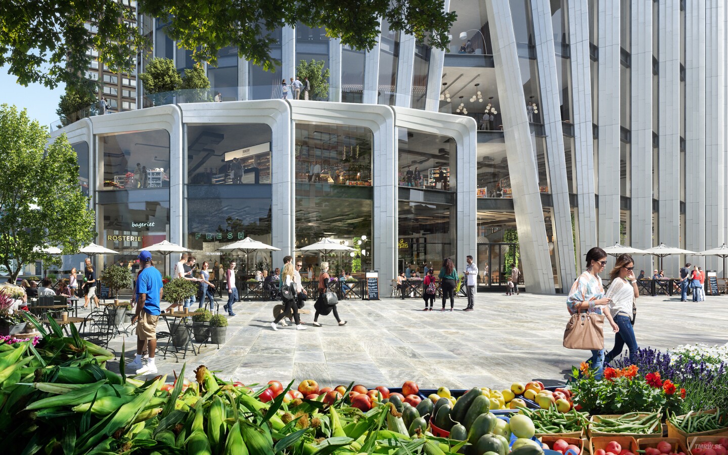 The Pinnacle's glazing will be treated with a non-reflective coating to minimize glare to those nearby