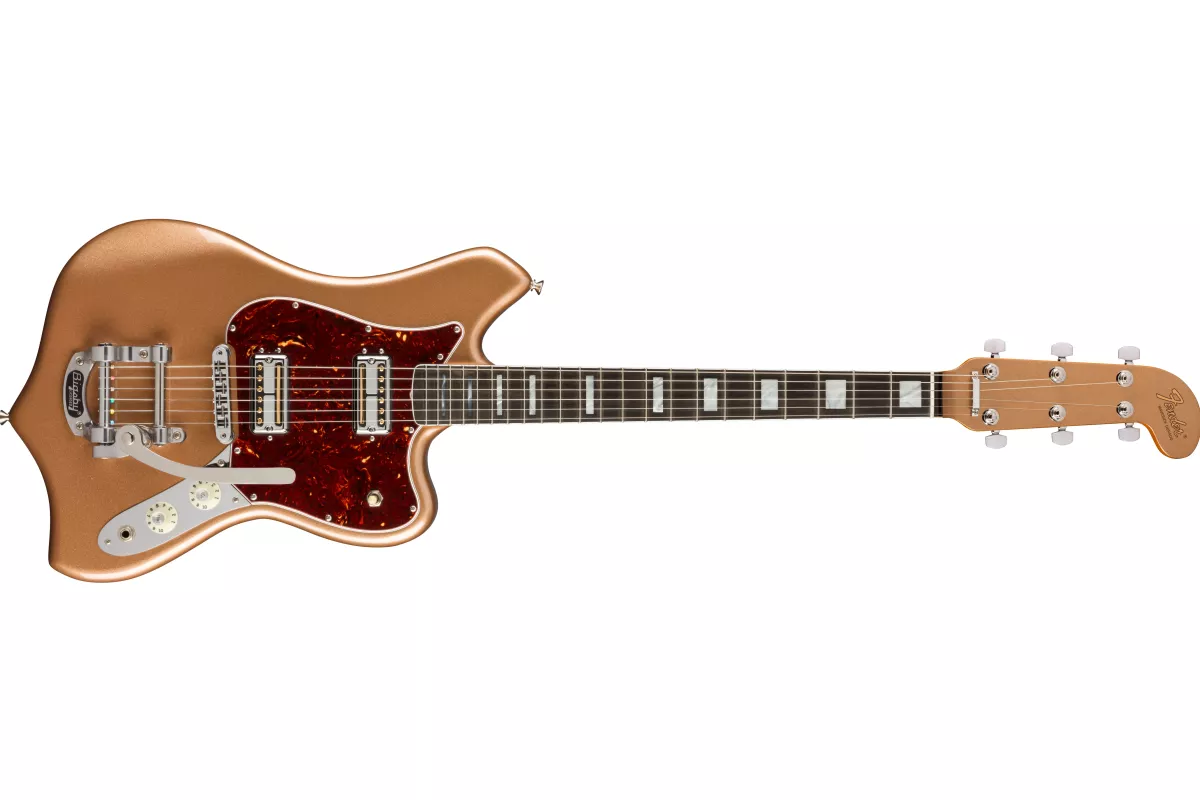 The Maverick Dorado is based on a short release guitar from 1969 that was made using spare parts from Fender models