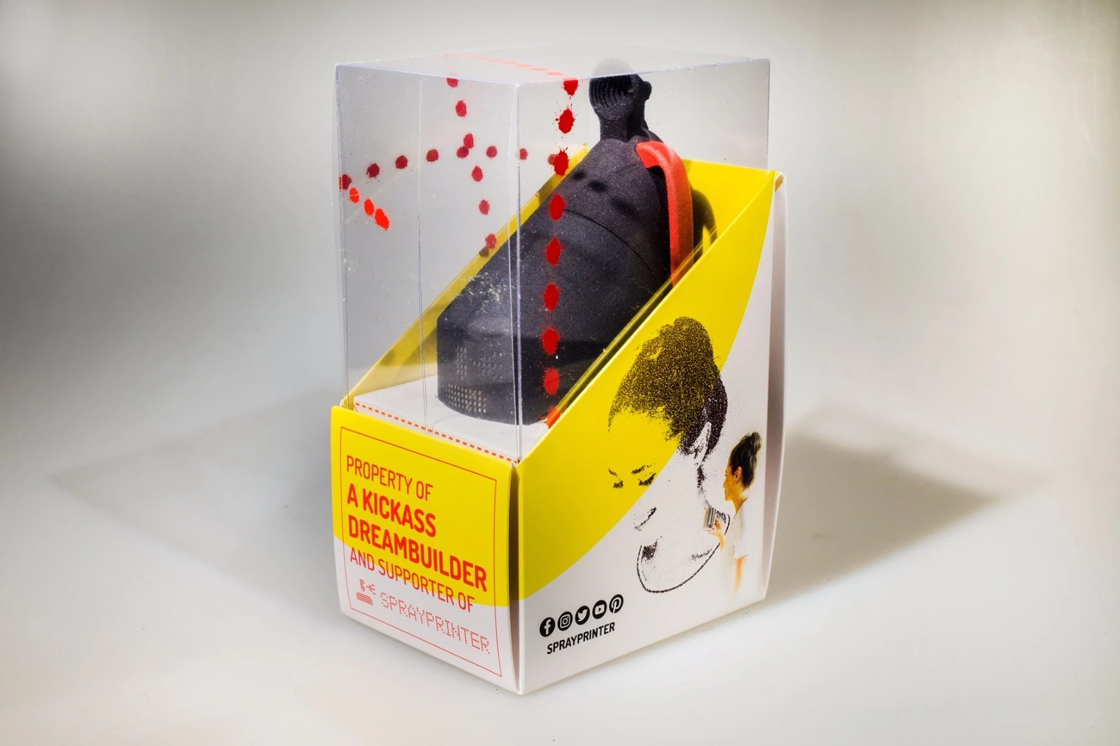 The new version of the SprayPrinter is being crowdfunded on Kickstarter