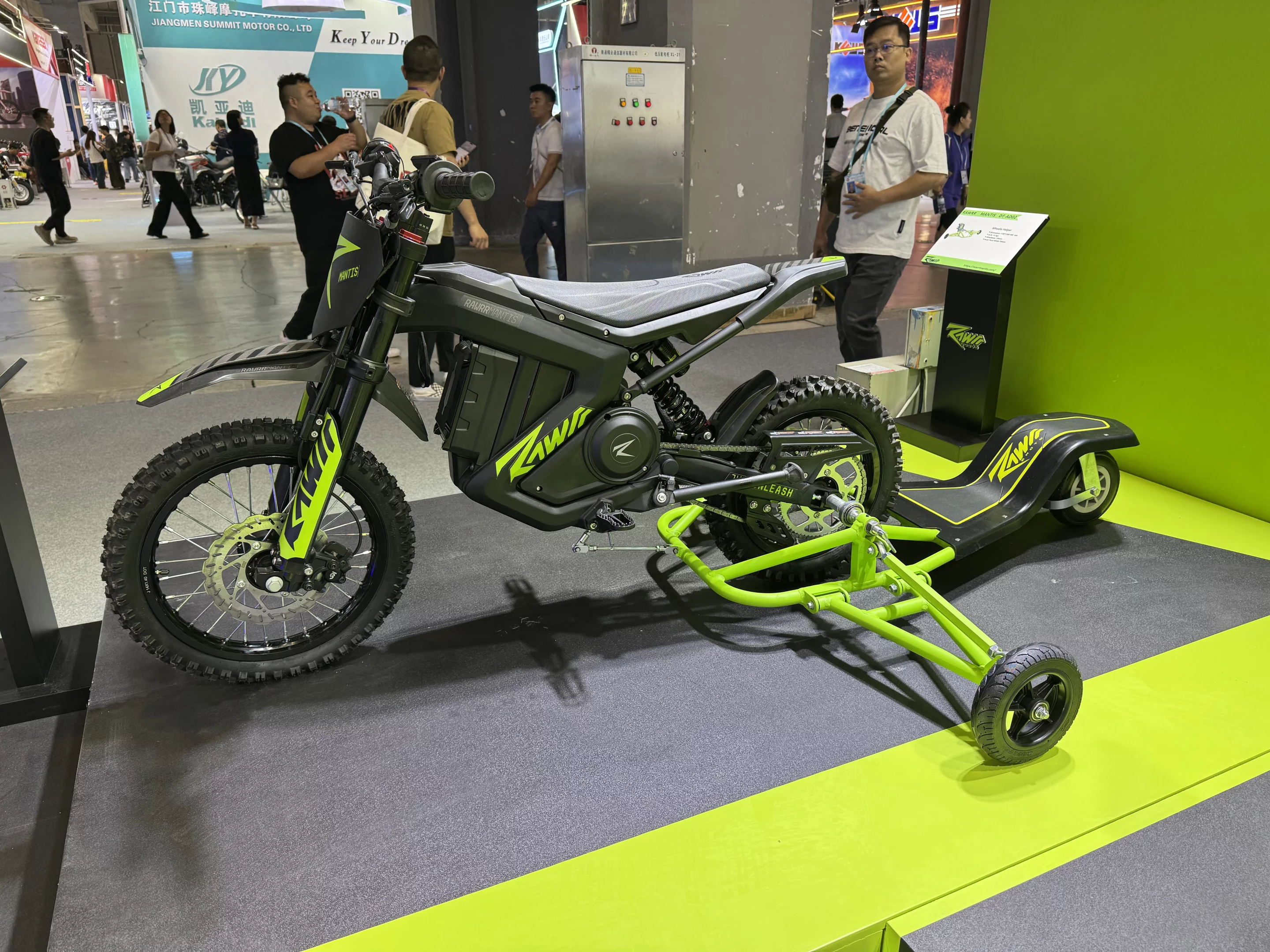 RawRR's new "wheelie helper" will be available prior to Christmas.