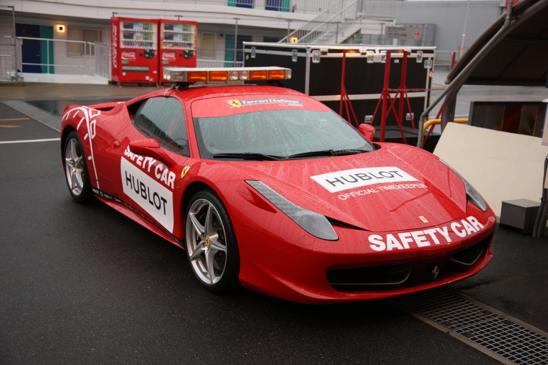 The partnership sees Hublot become the official timekeeper for Ferrari