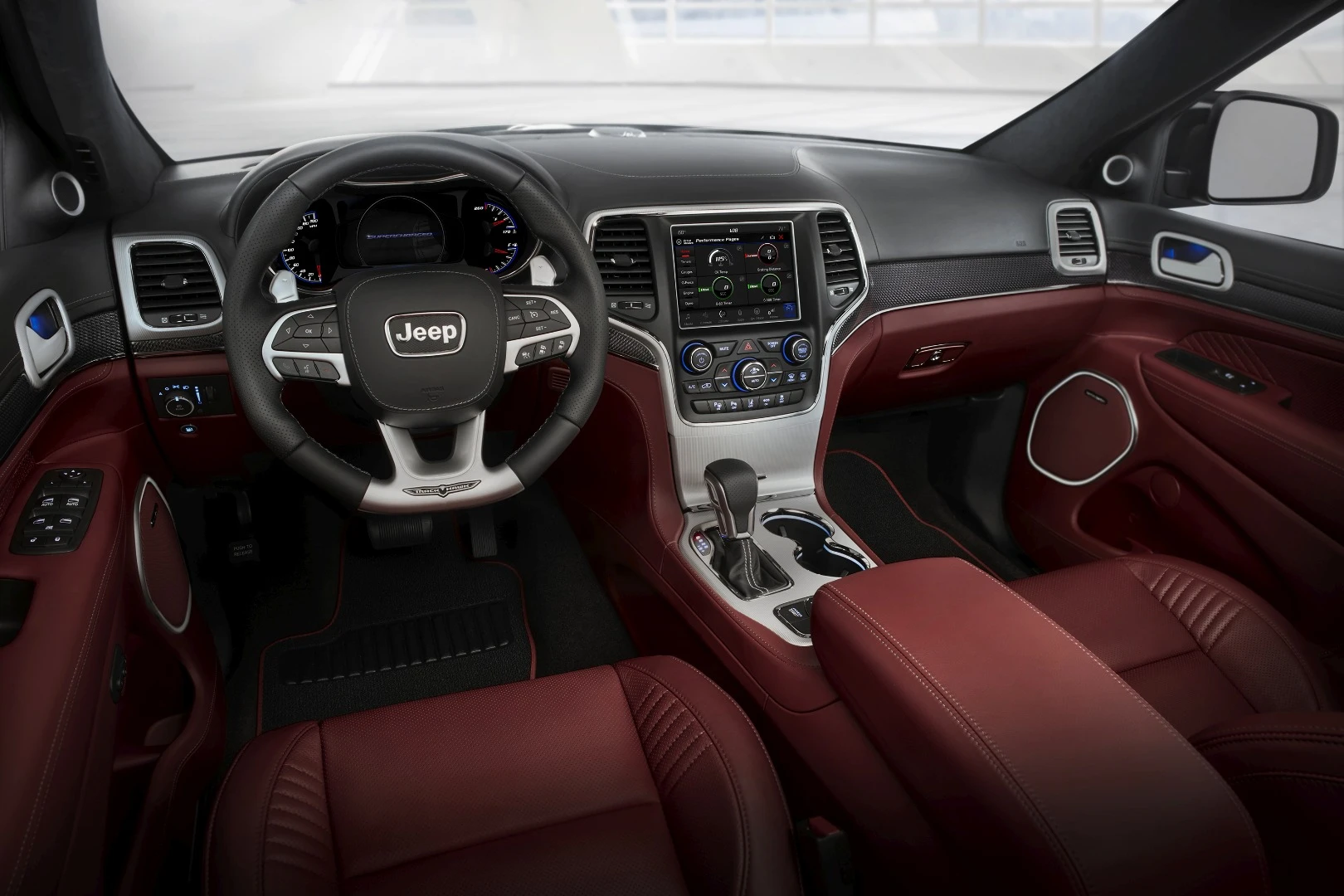 A look inside the Jeep Grand Cherokee Trackhawk