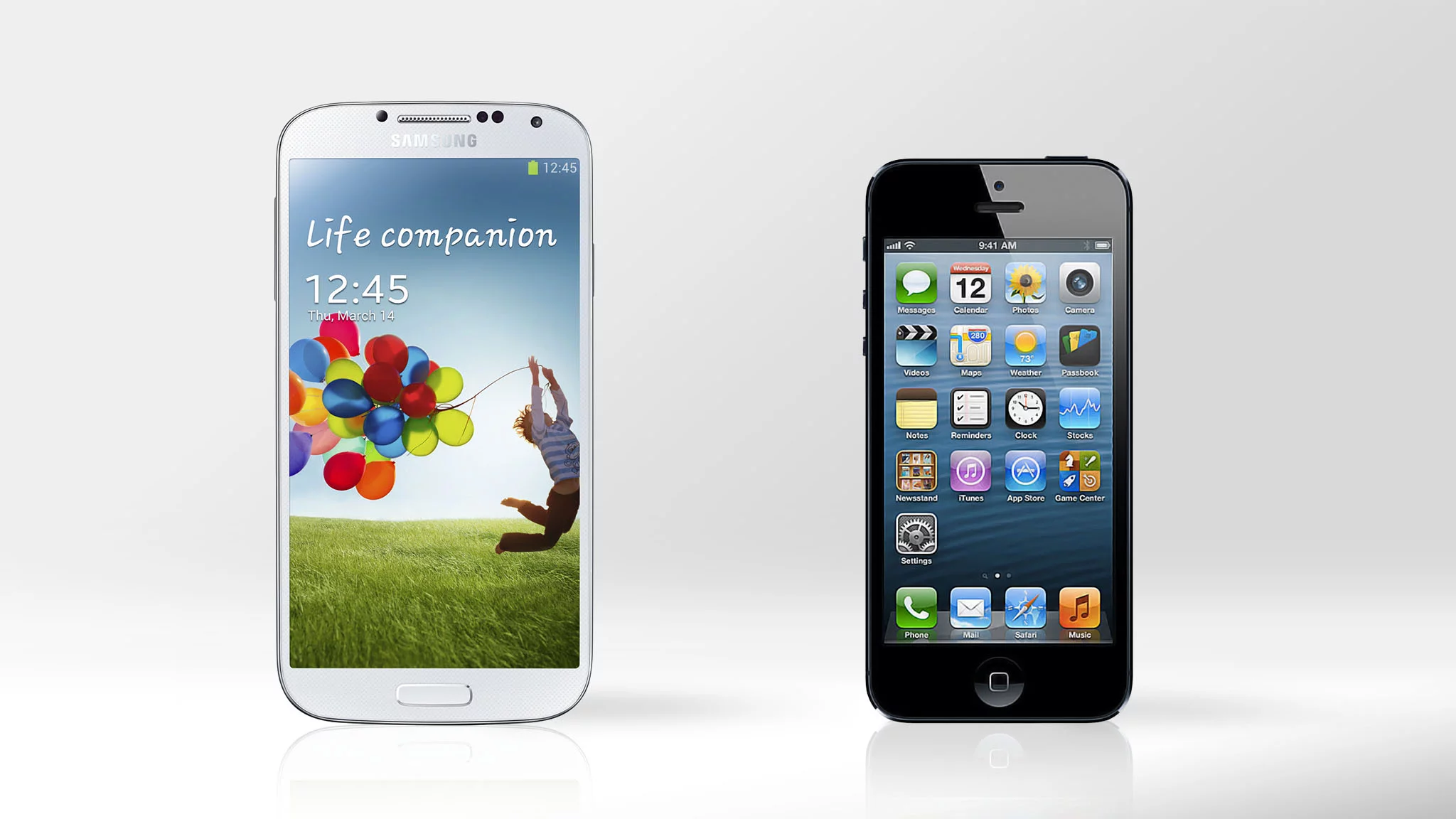 We compare the specs – and other features – of the Samsung Galaxy S4 and iPhone 5