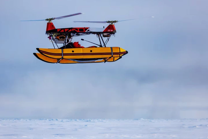 A Janus-1 prototype gets trialed on a trip to the Arctic
