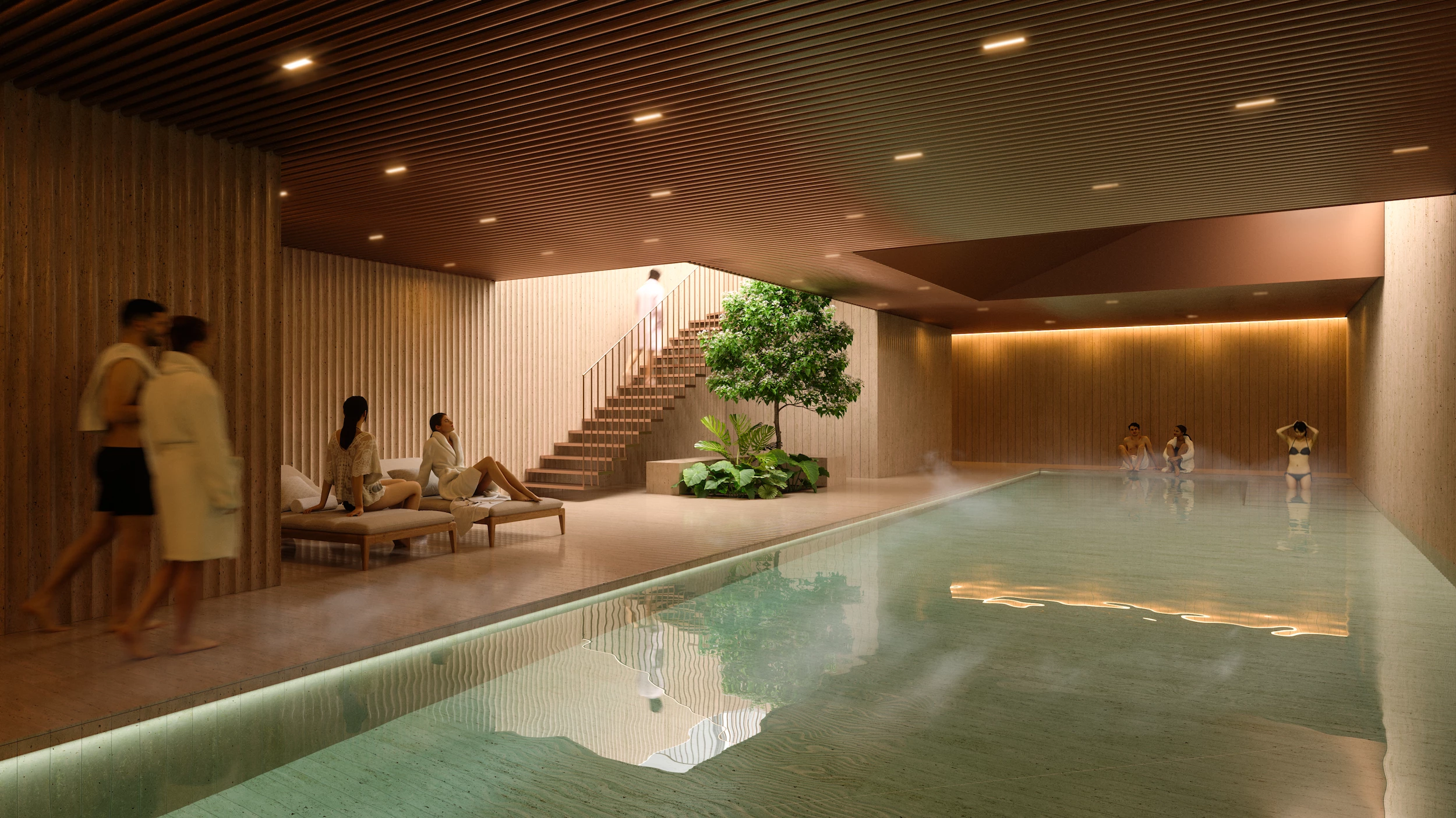 Park Rise will feature multiple amenities, including an indoor saltwater swimming pool