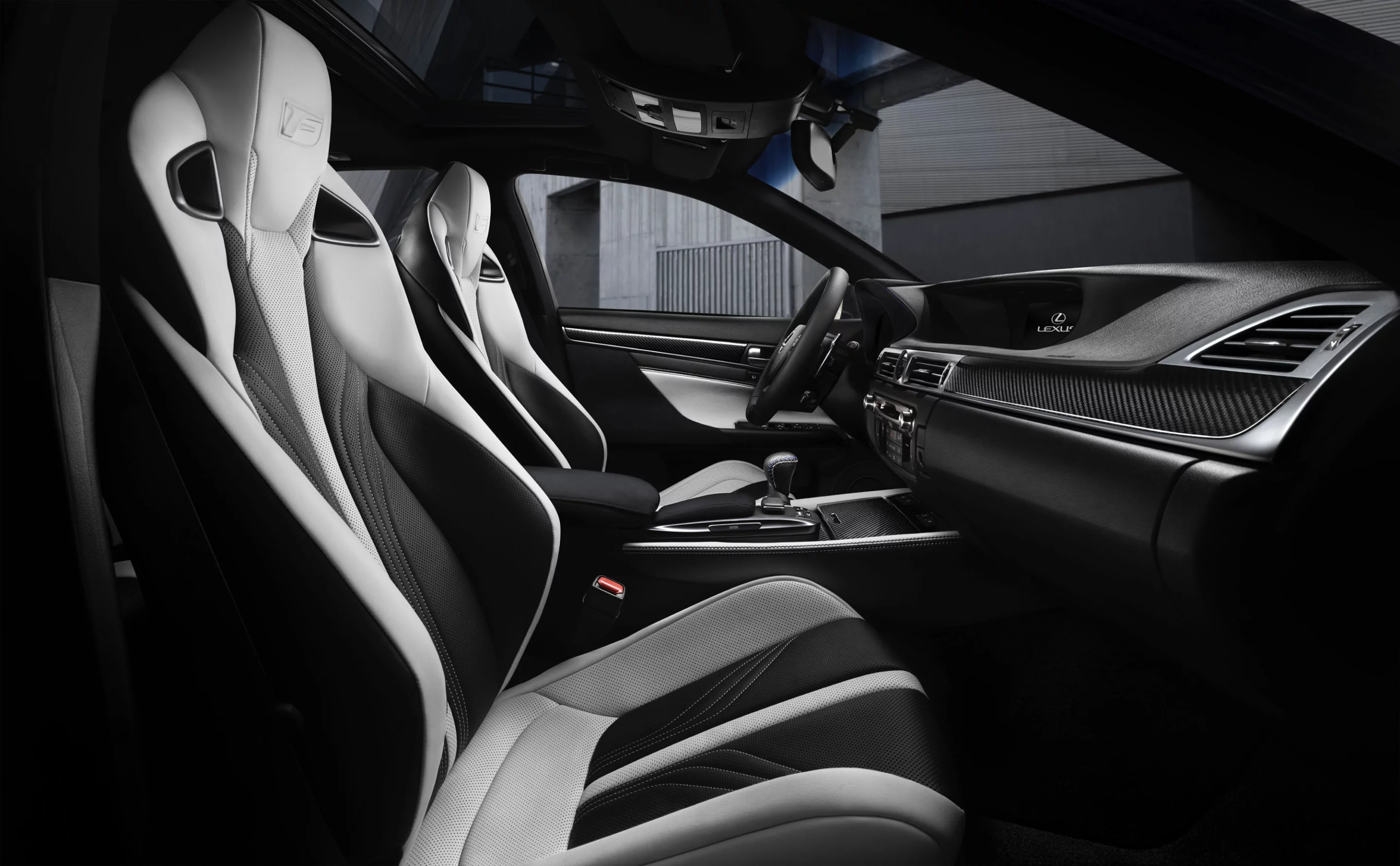 Inside, bucket seats are one of Lexus' upgrades