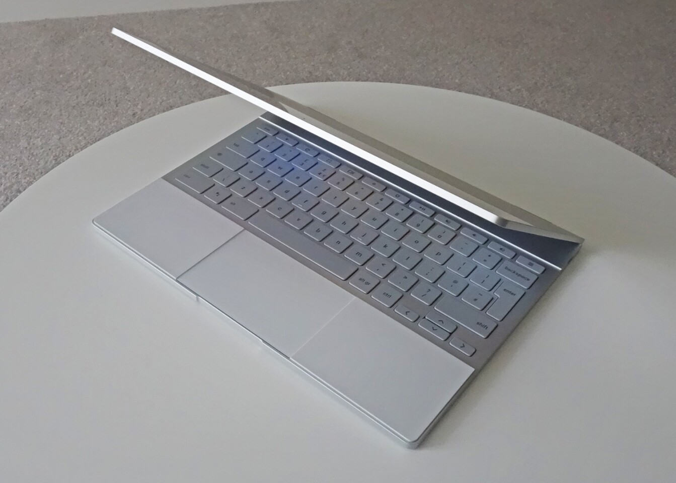 Your choice of Intel i5 or i7 processors sit inside the Pixelbook