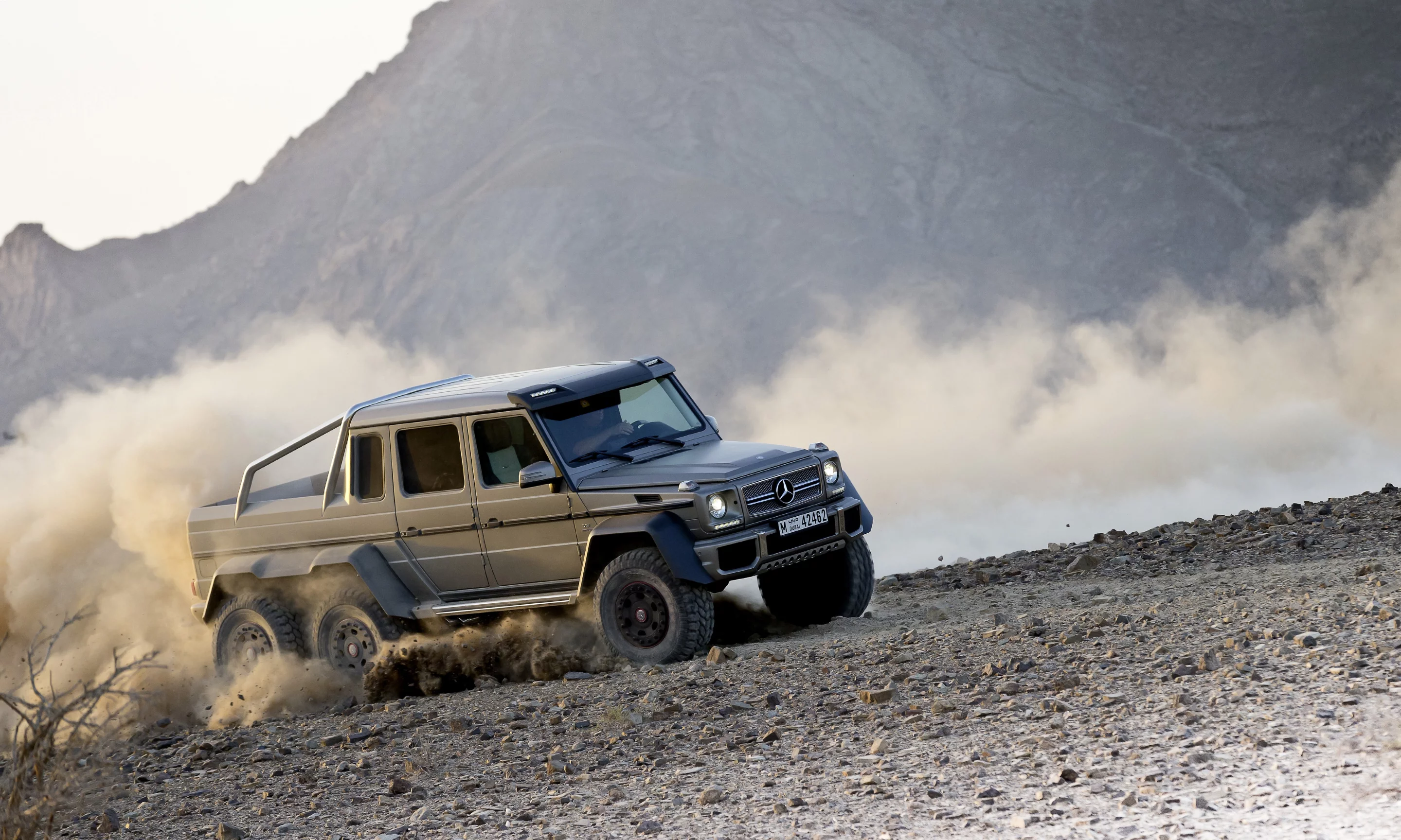 The G 63 6x6 was developed at the G-Class development department in Graz, Austria
