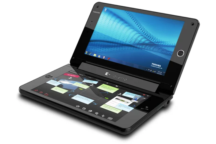 Toshiba's dual touch-screen Libretto W100