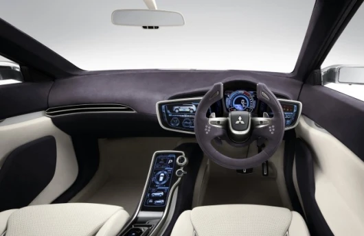 The Concept PX-MiEV dashboard