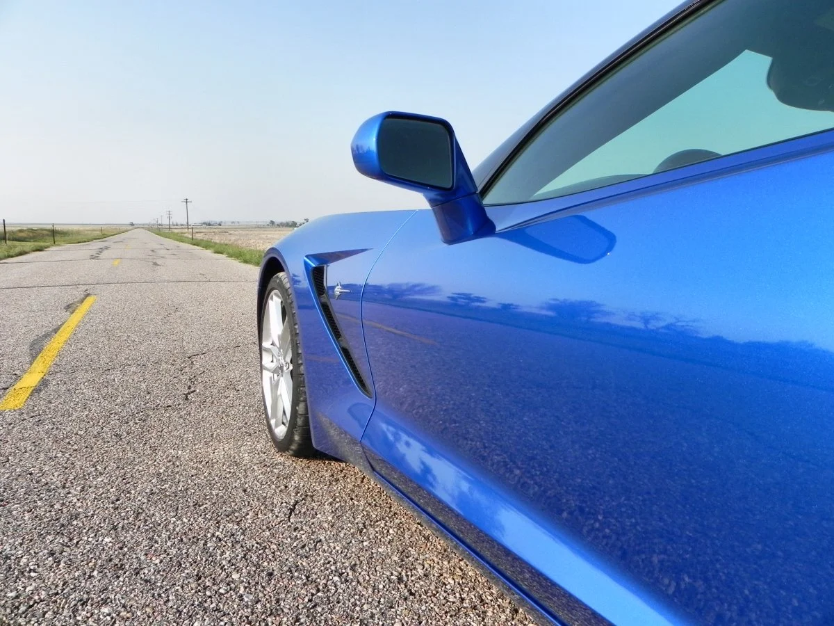 Pavement hugging is part of the 'Vette's charm