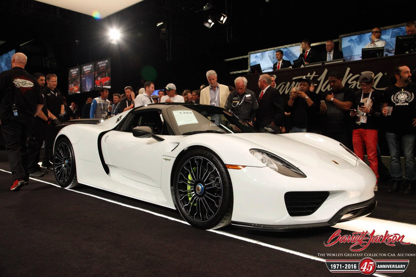 Barrett-Jackson sold this Weissach Pack 918 earlier this year