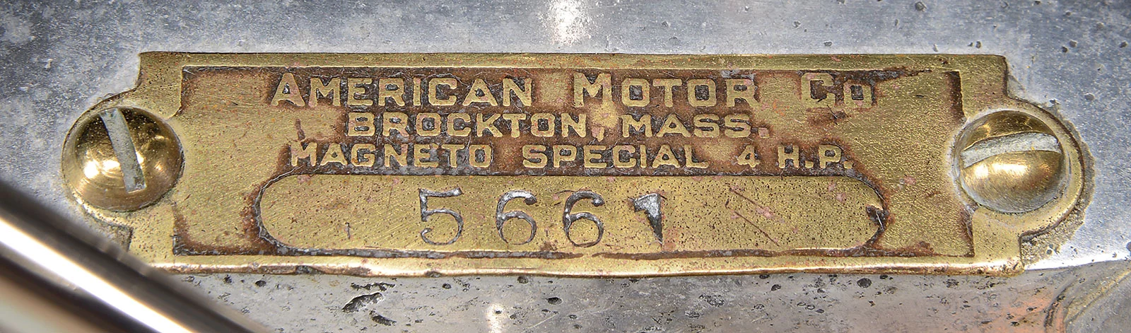 The engine in both Winchester motorcycles is a Marsh-Metz, manufactured by the American Motorcycle Company of Brockton, Ma.