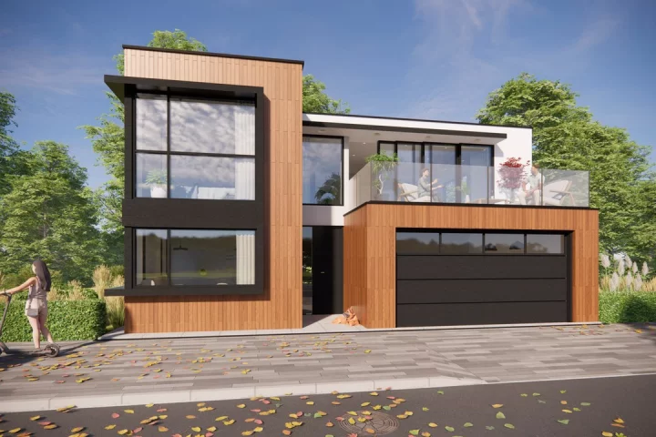 The luxury two-story Arctosa model