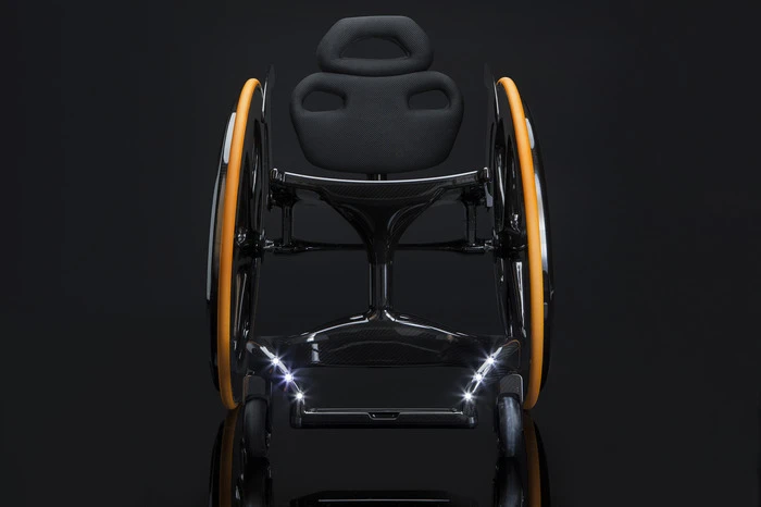 There's also the option of integrated LED lights operated by a switch built into the seat for night time riding