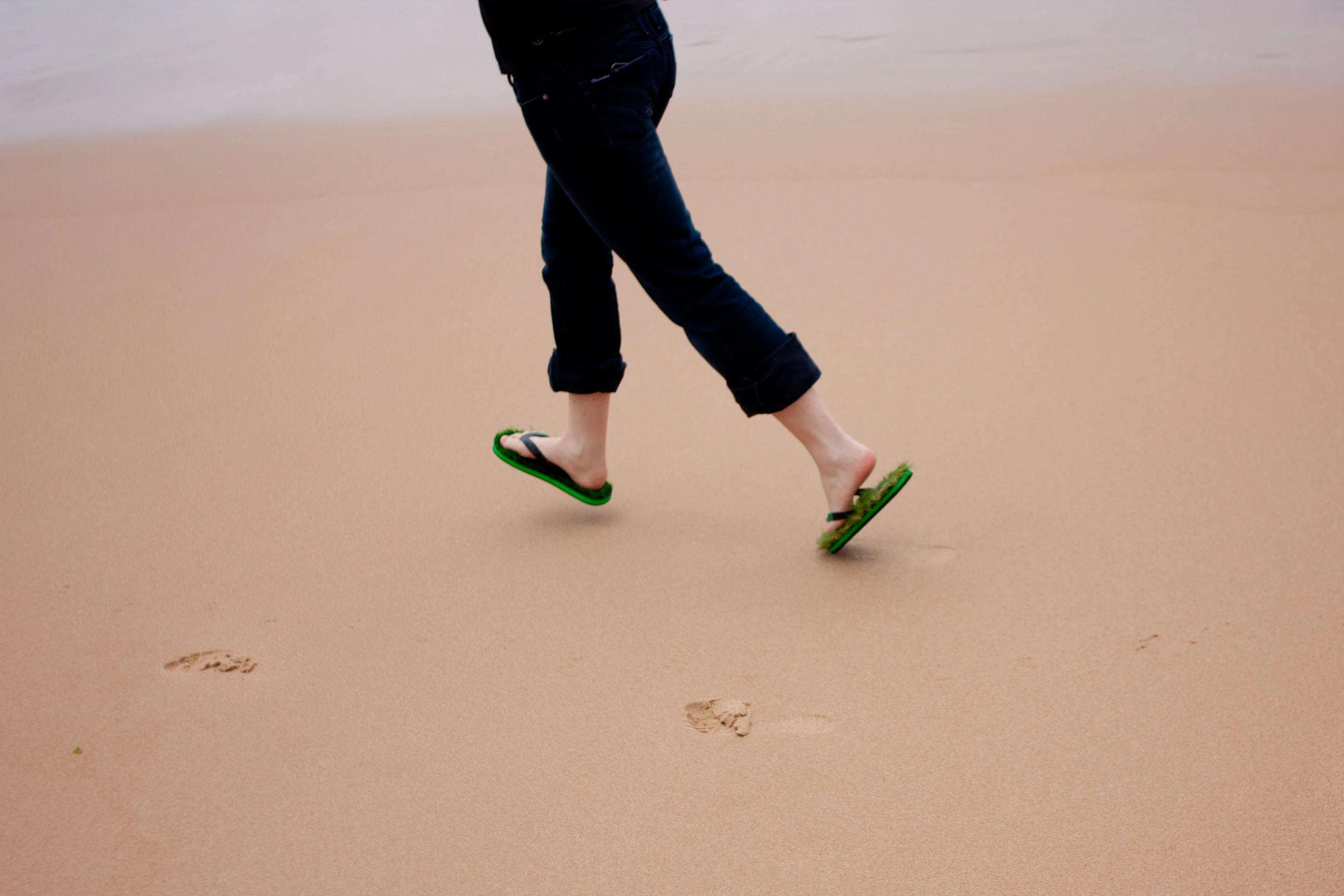 No matter where you travel, you're walking on grass
