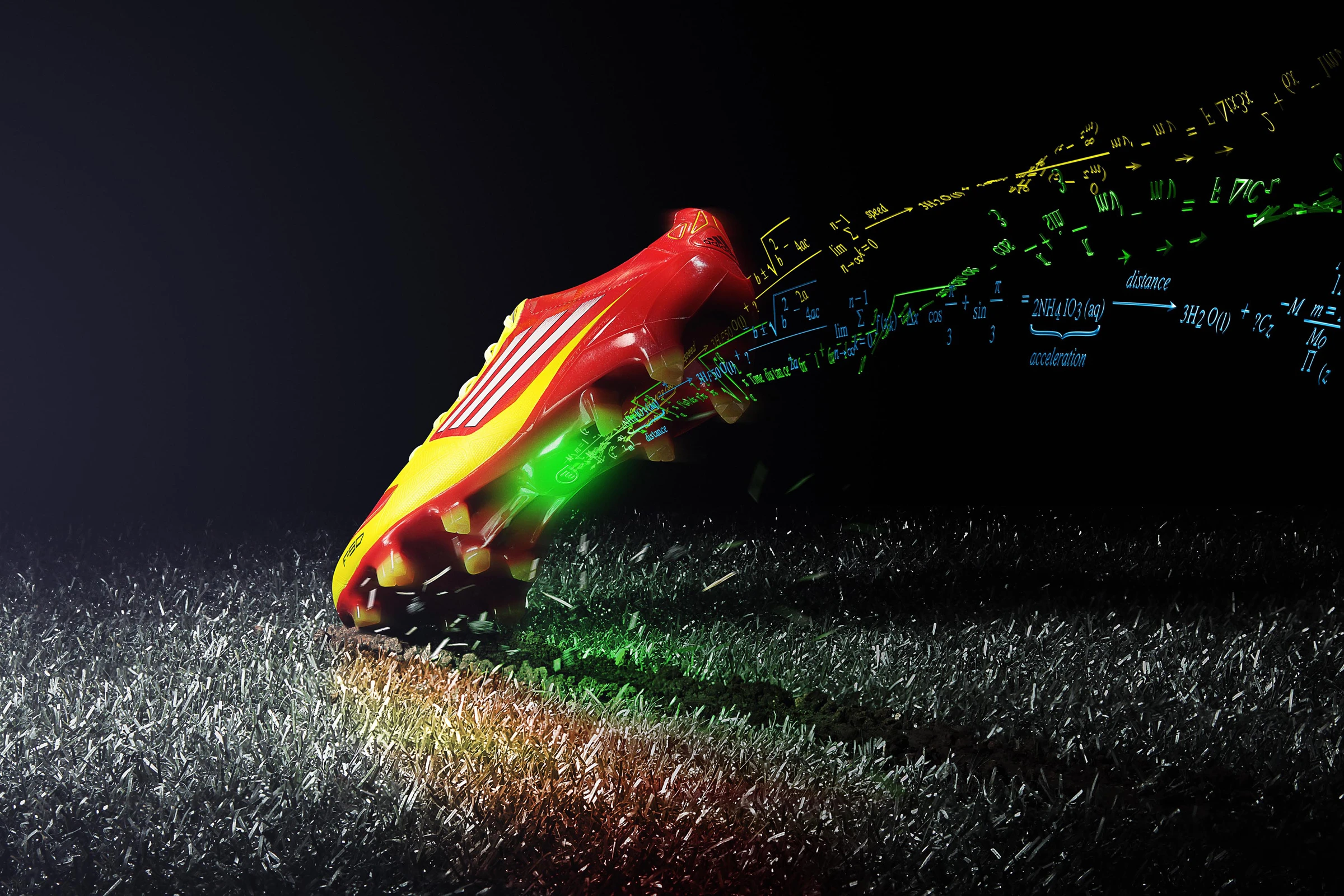 The adizero f50 football boot from adidas