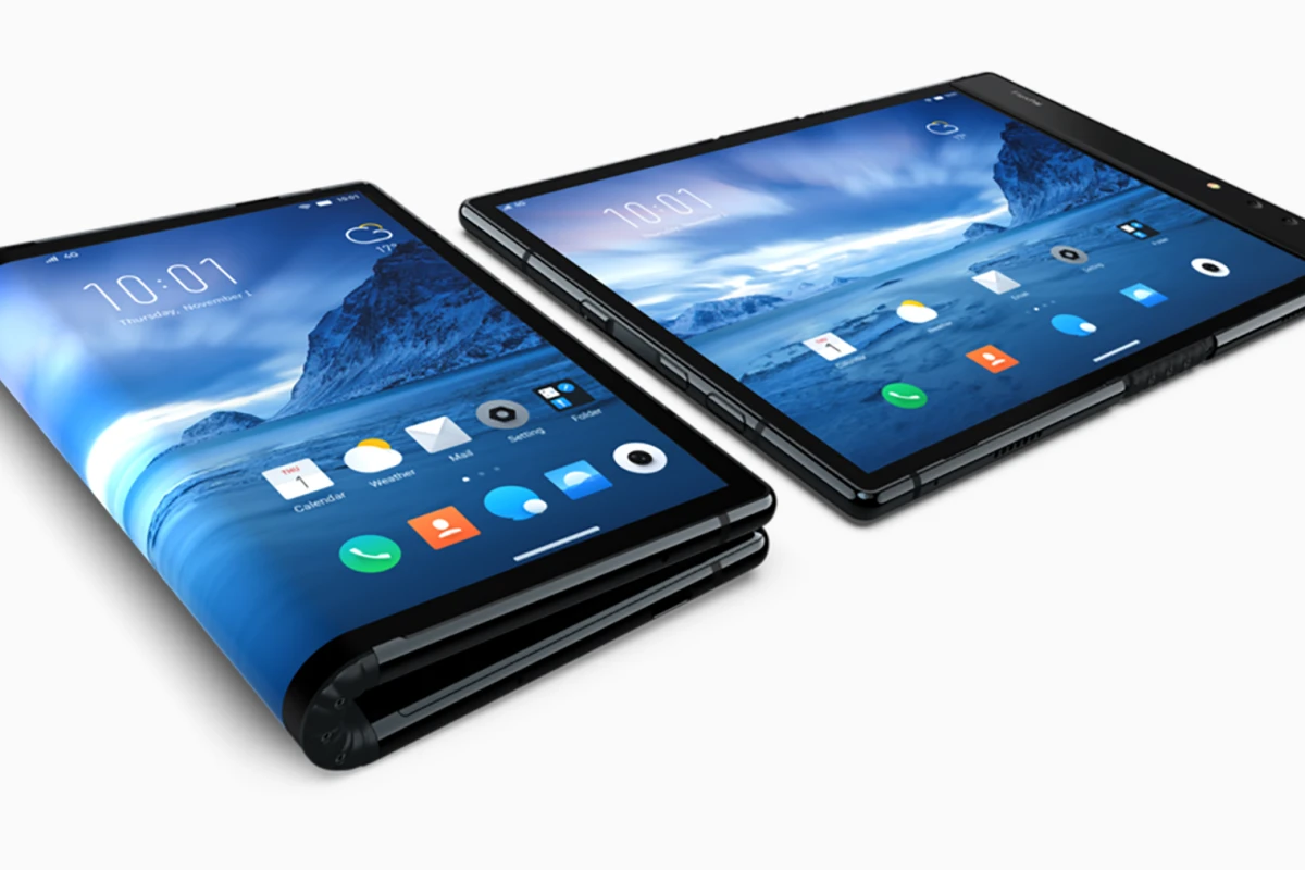 The Royole FlexPai folds out to be a tablet, and folds over to be a phone