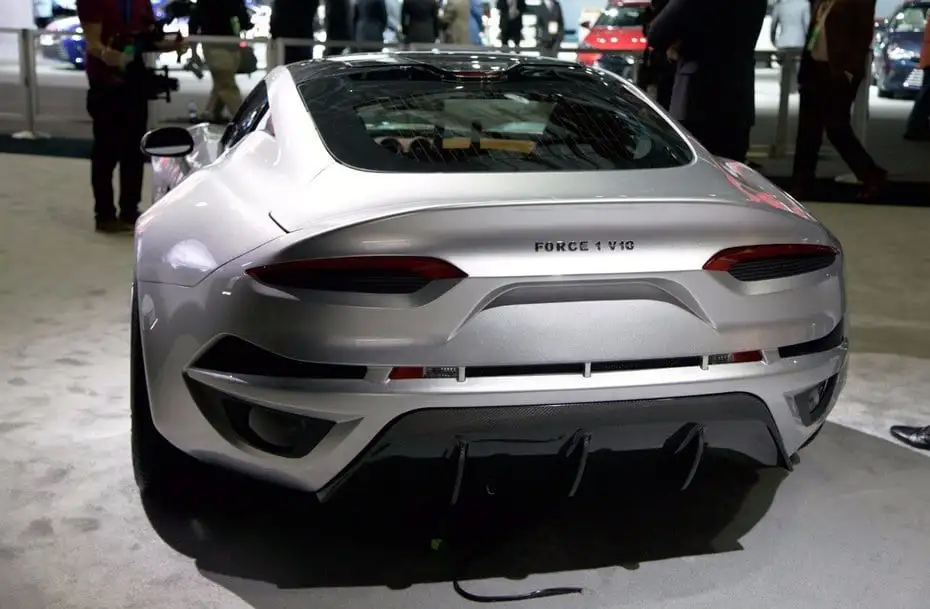 Force 1 at the 2016 North American International Auto Show
