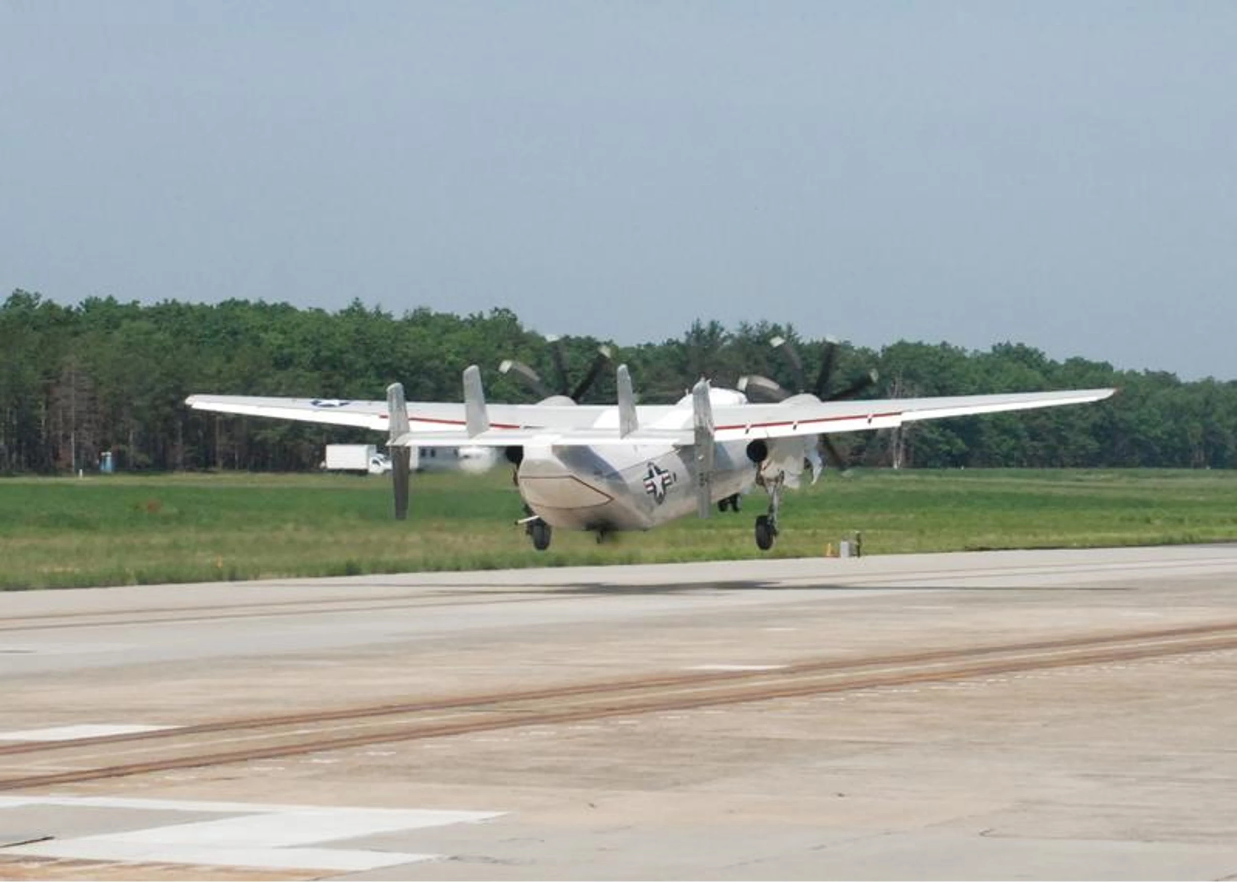 C-2A Greyhound launched using EMALS (Image: US Navy)