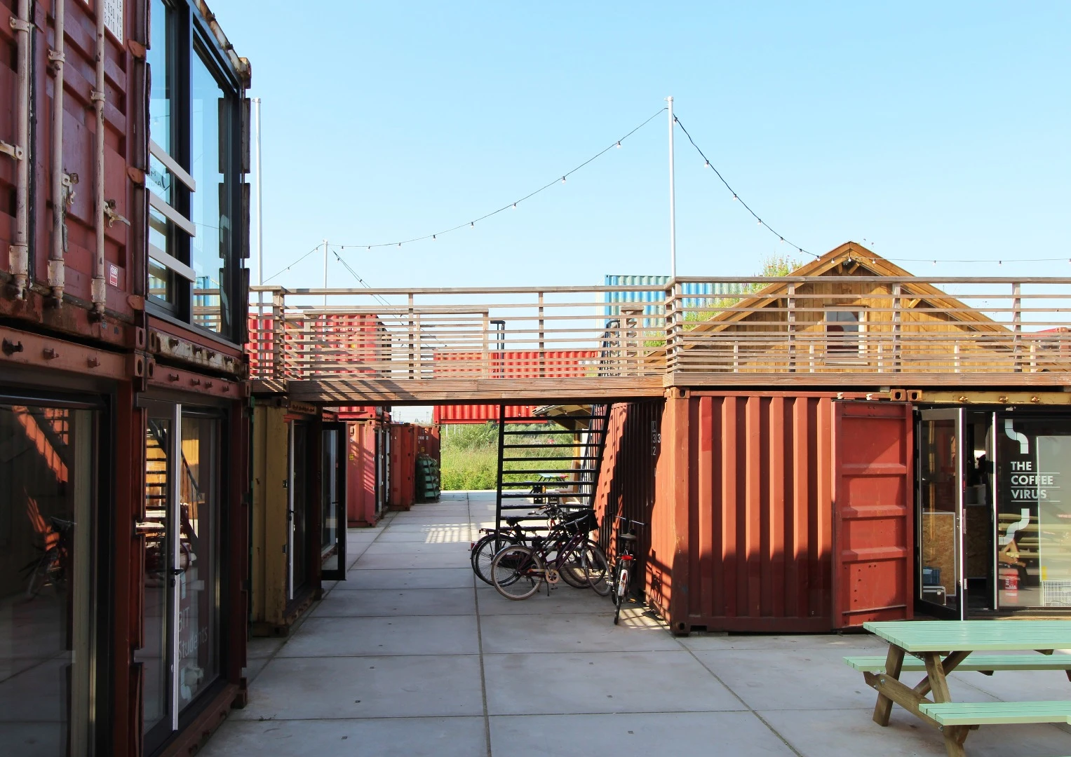 Careful placement at Startup Village in Amsterdam