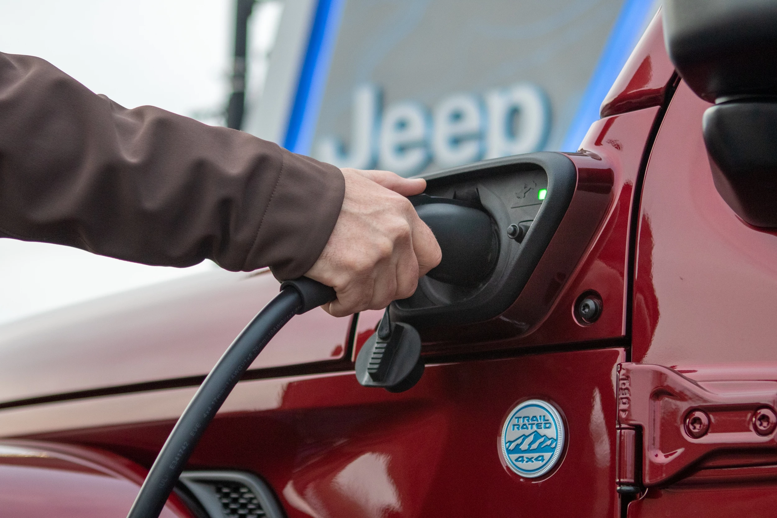 Jeep will work with Electrify America on the Level 2 charging network
