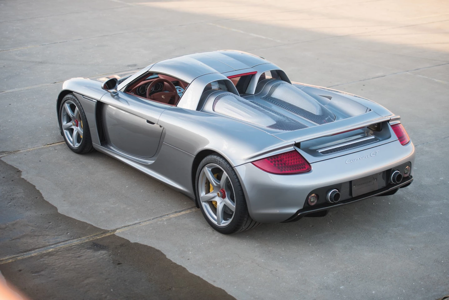 This 2005 Porsche Carrera GT has an estimated value of $850,000 - $925,000