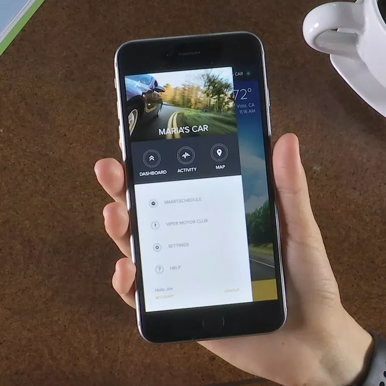 Viper SmartStart 4.0 app for iOS and Android provides additional functionality to drivers