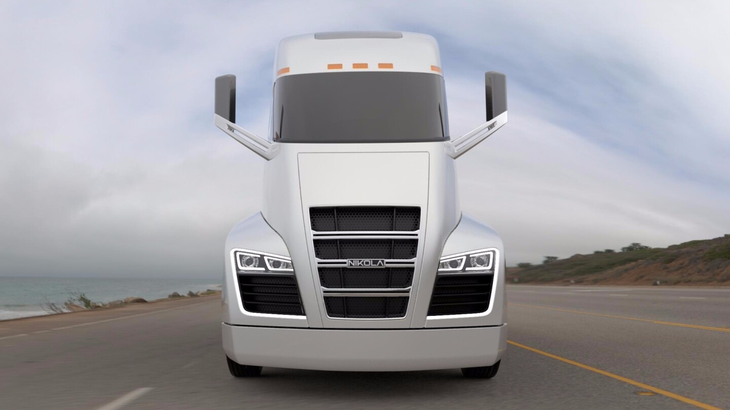 The One is Nikola's vision of a state-of-the-art range-extended electric semi truck