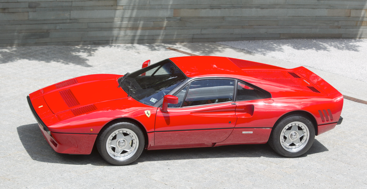One of two 1985 Ferrari 288 GTOs which came to auction in Monterey, both cars sold within a small price range. This one fetched $2,365,000