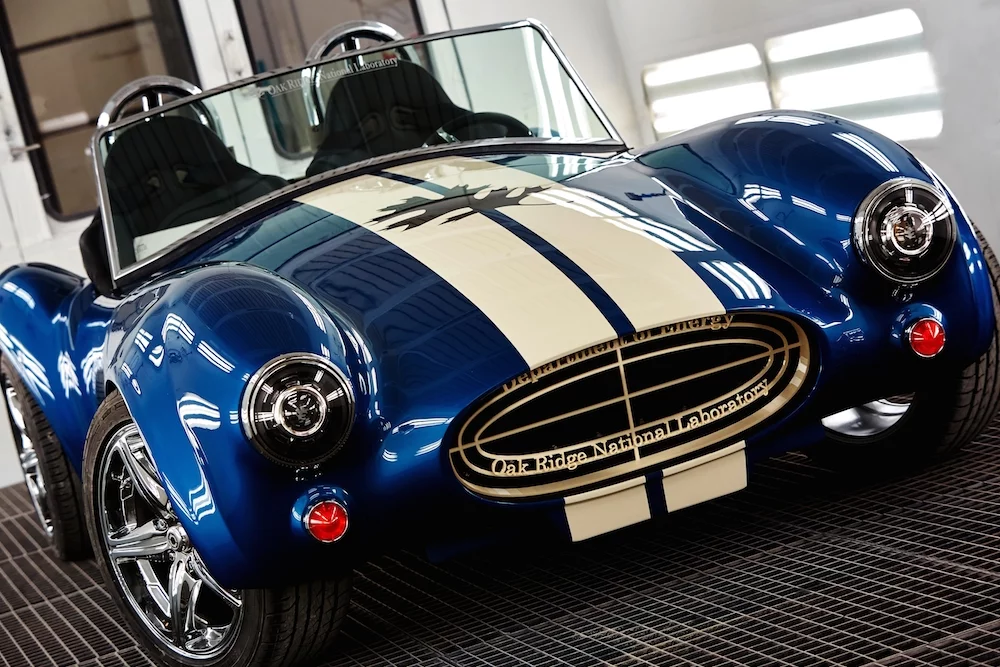 The ORNL Shelby Cobra was finished by TruDesign