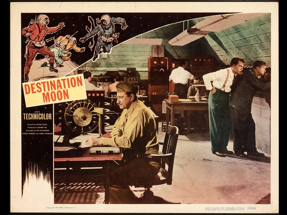 Destination Moon (1950) Set of eight (11" X 14") lobby cards | Sold for: $750 by Heritage Auctions on November 22, 2020