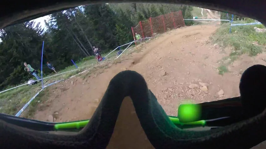 EyeCo is attached using either a magnet or an adhesive pad